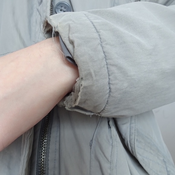 GARAGE GREY PARKA WINTER COAT - Picture 7 of 10